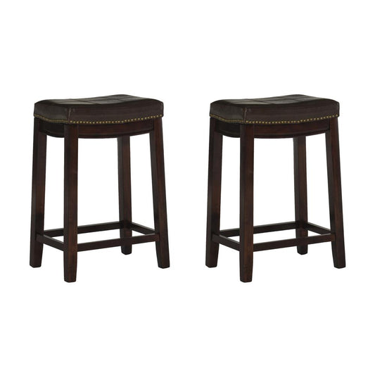 Claridge 2Pk Brown Counter Stool