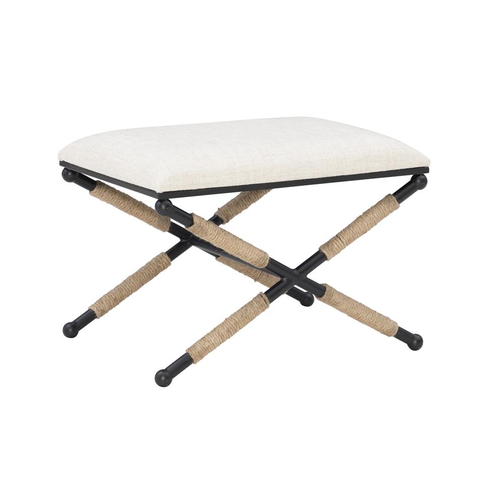 Ashburn Campaign Accent Stool