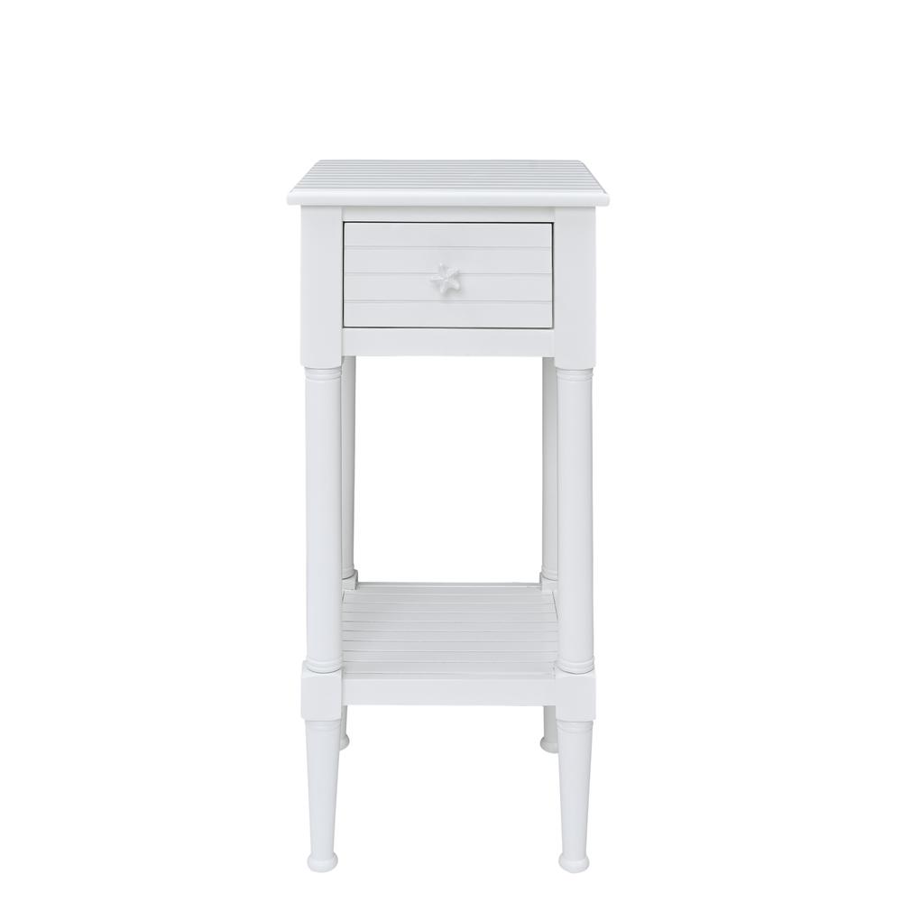 Seaboard End Table White