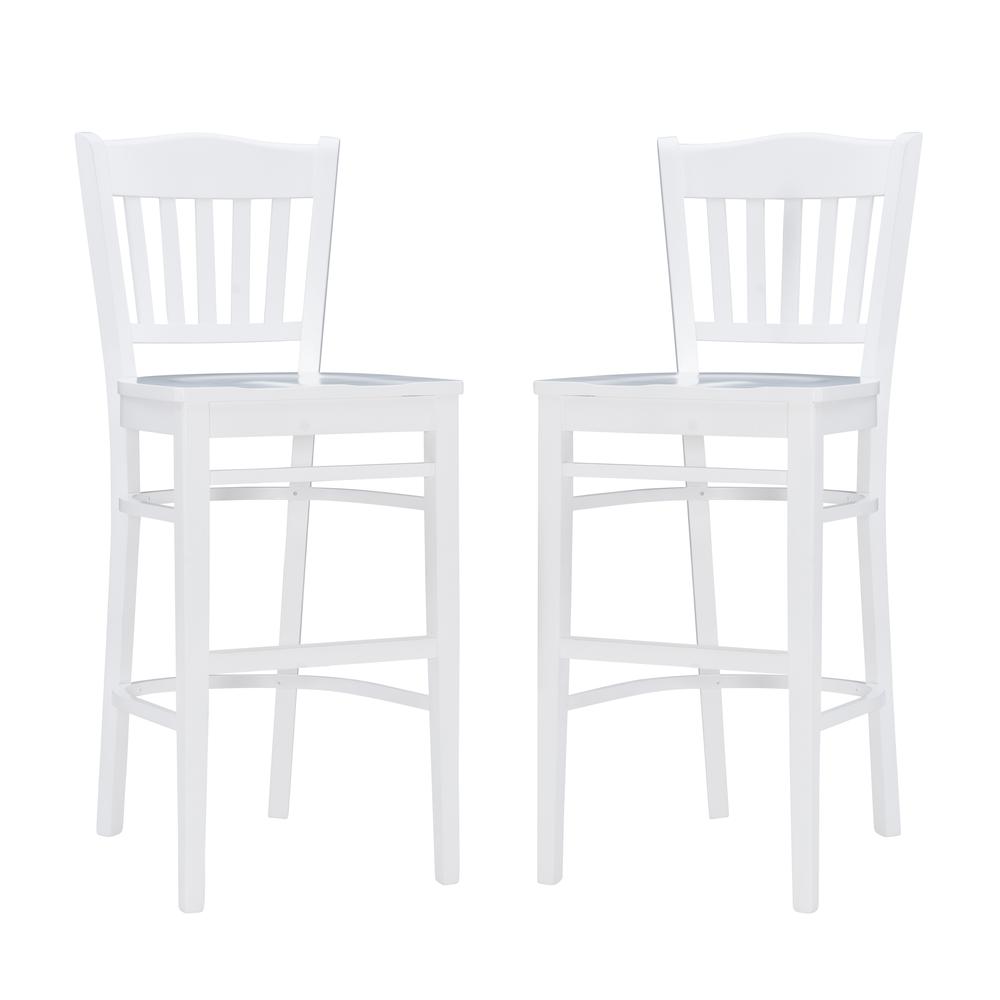 Maryah Barstool White Set Of 2