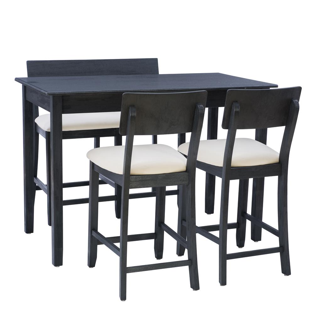 Jorissen 4Pc Tavern Set Dark Charcoal