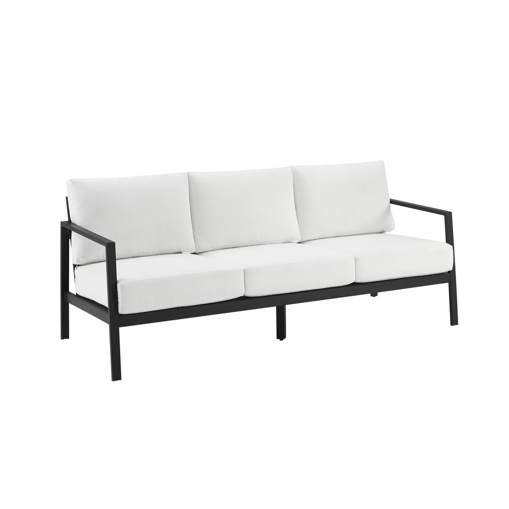 Holland White Three Seater Sofa