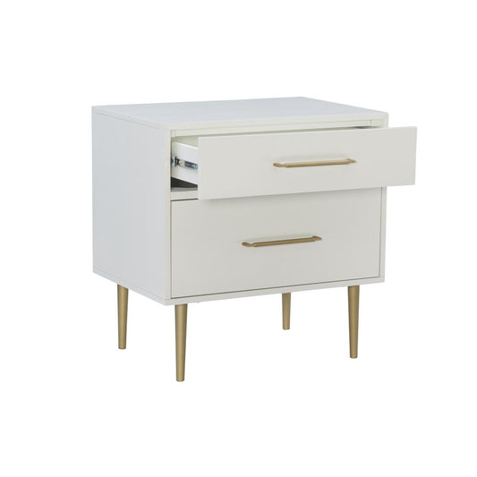 Gloria Two Drawer Nightstand