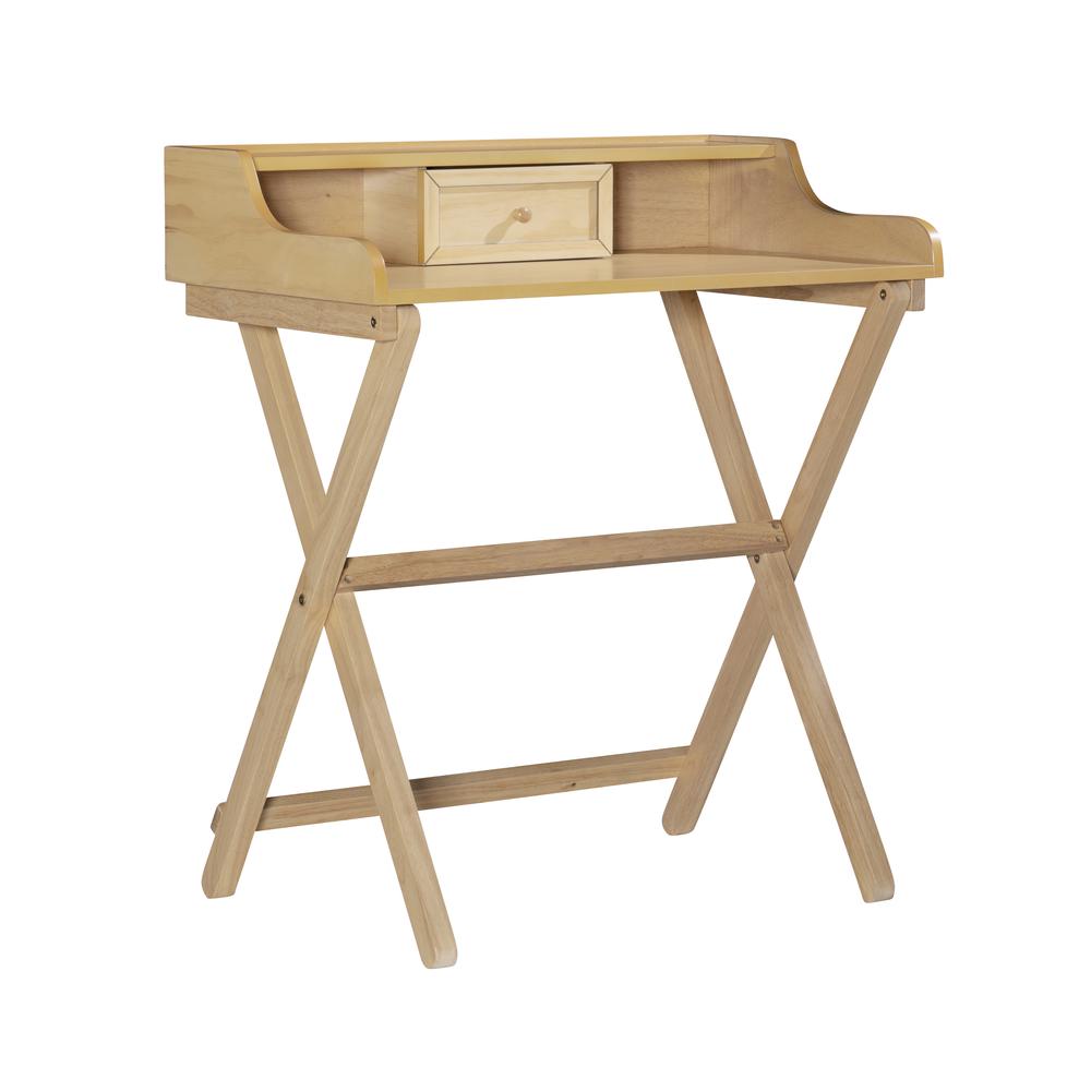 Coy Natural Folding Desk