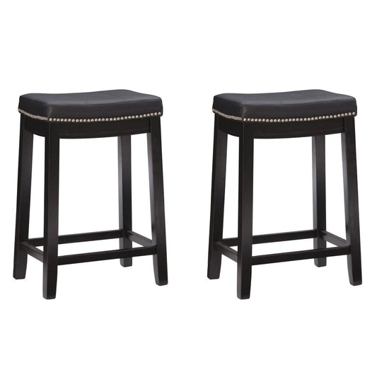 Claridge 2 Pk Black Counter Stool