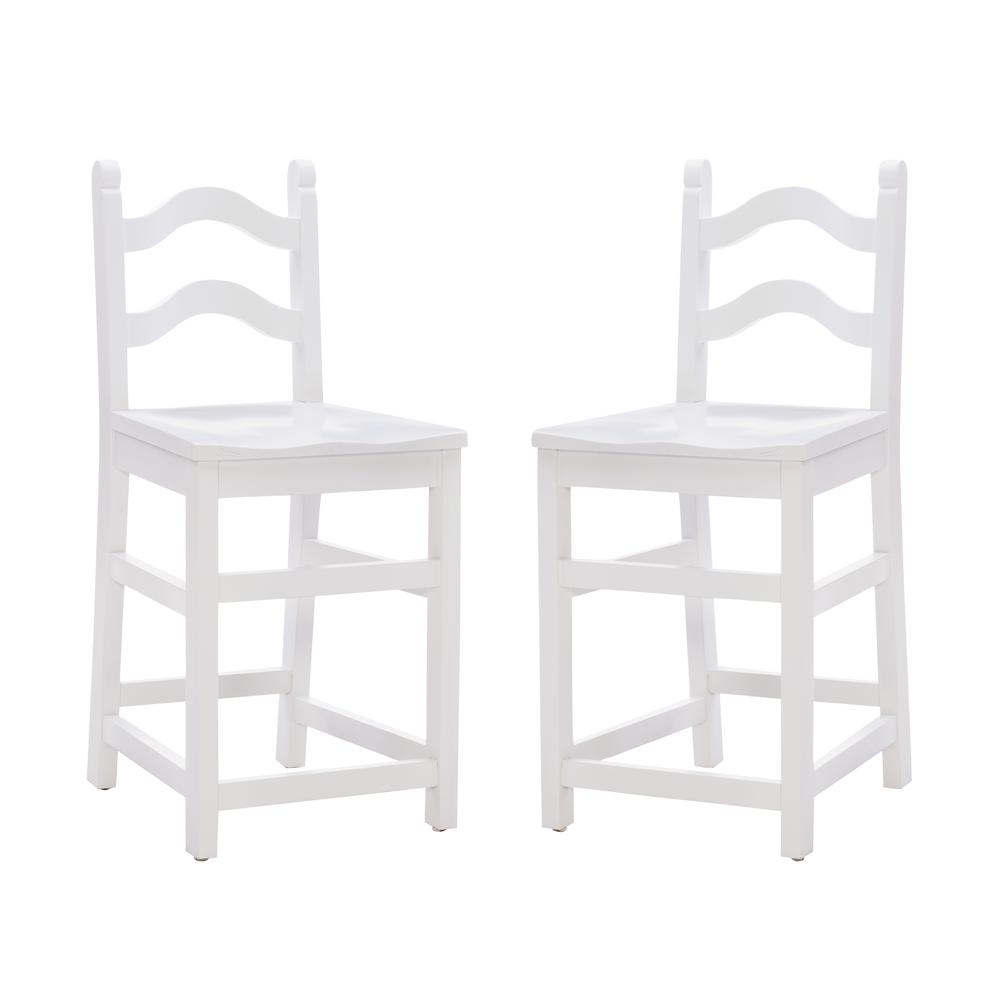 Jocasta Counter Stool White