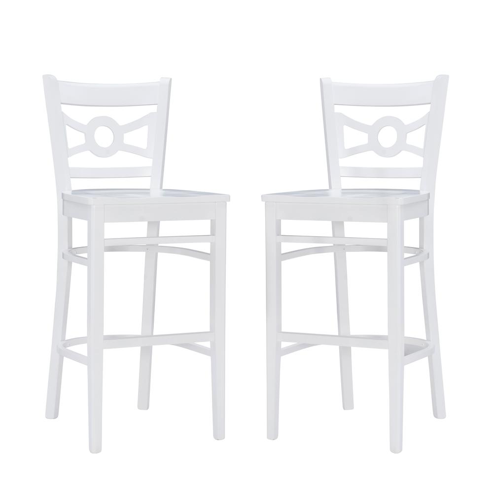 Teresa Barstool White Set Of 2