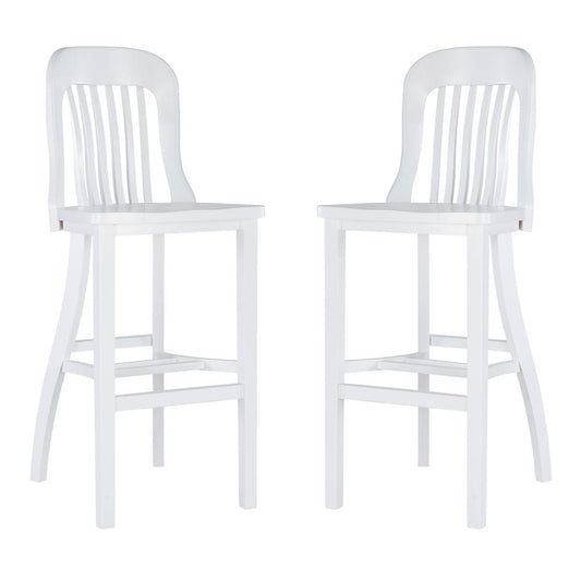 Maylen Barstool White Set Of 2