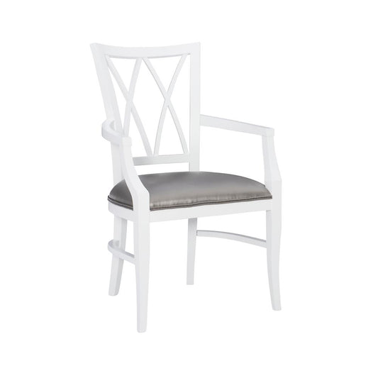 Archie Arm Chair White