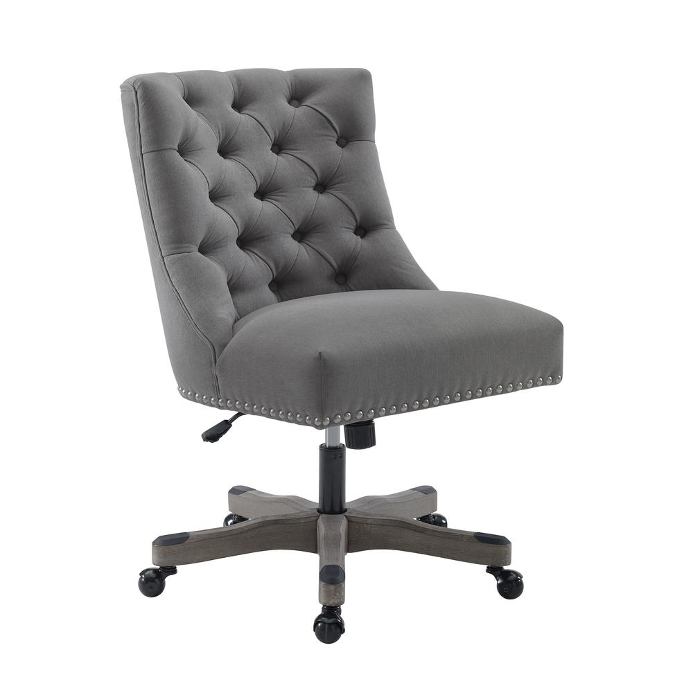 Della Office Chair, Light Gray