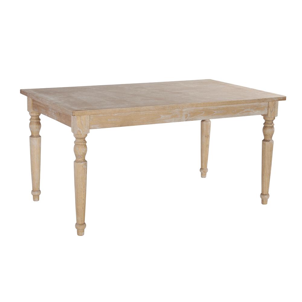 Avalon Light Natural Brown Rectangle Table