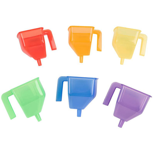 Translucent Funnels, Set of 6