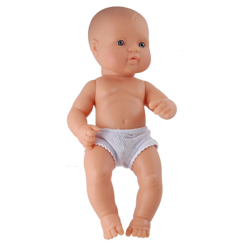 NEWBORN BABY DOLL CAUCASIAN GIRL 12-5/8L