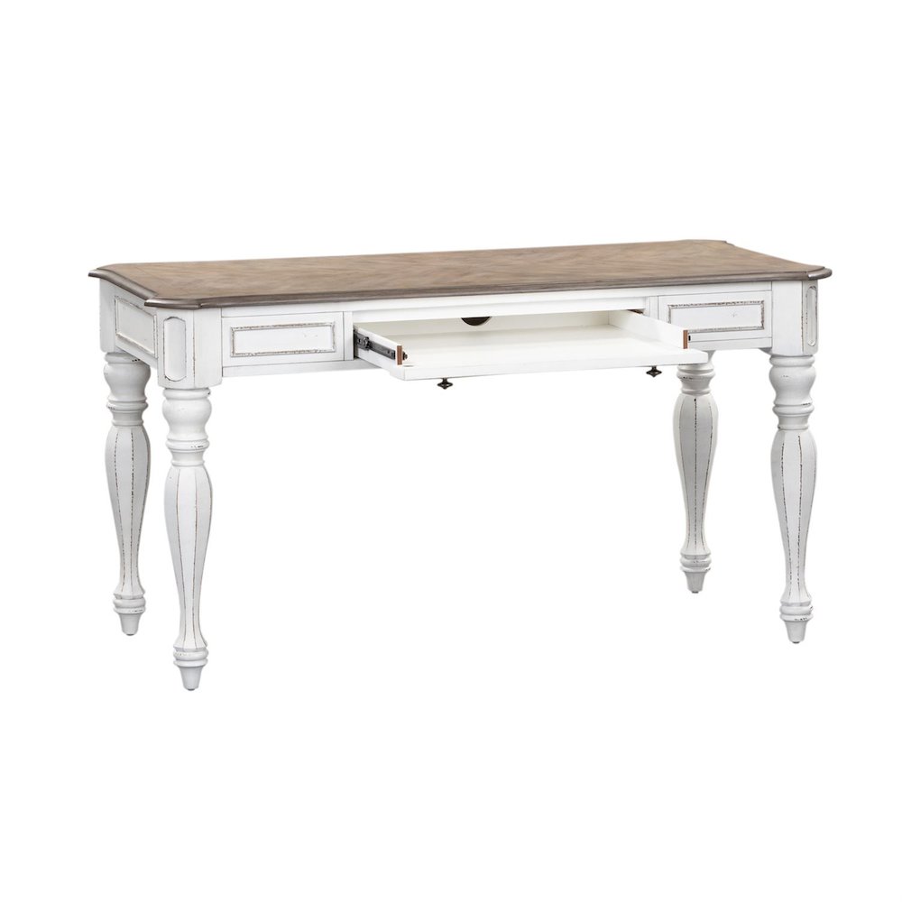 Magnolia Manor Lift Top Writing Desk, W56 x D28 x H30, White