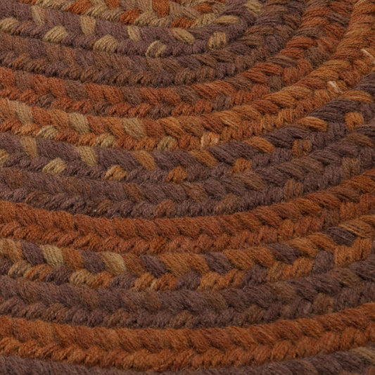 Braided Wool Runner - Rust 2'6"x15'