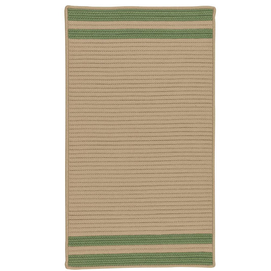 Denali End Stripe - Moss Green 9'x12'