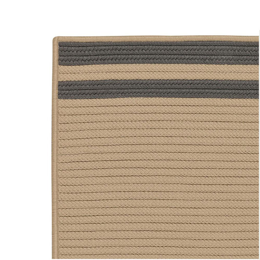 Denali End Stripe - Grey 9'x12'