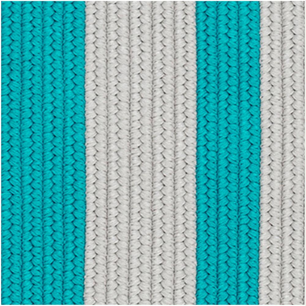 Everglades Vertical Stripe - Turquoise 9'x12'