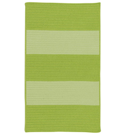 Newport Textured Stripe - Greens 9'x12'