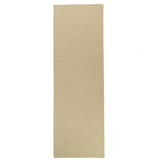 Reversible Flat-Braid (Rect) Runner - Linen 2'4"x15'