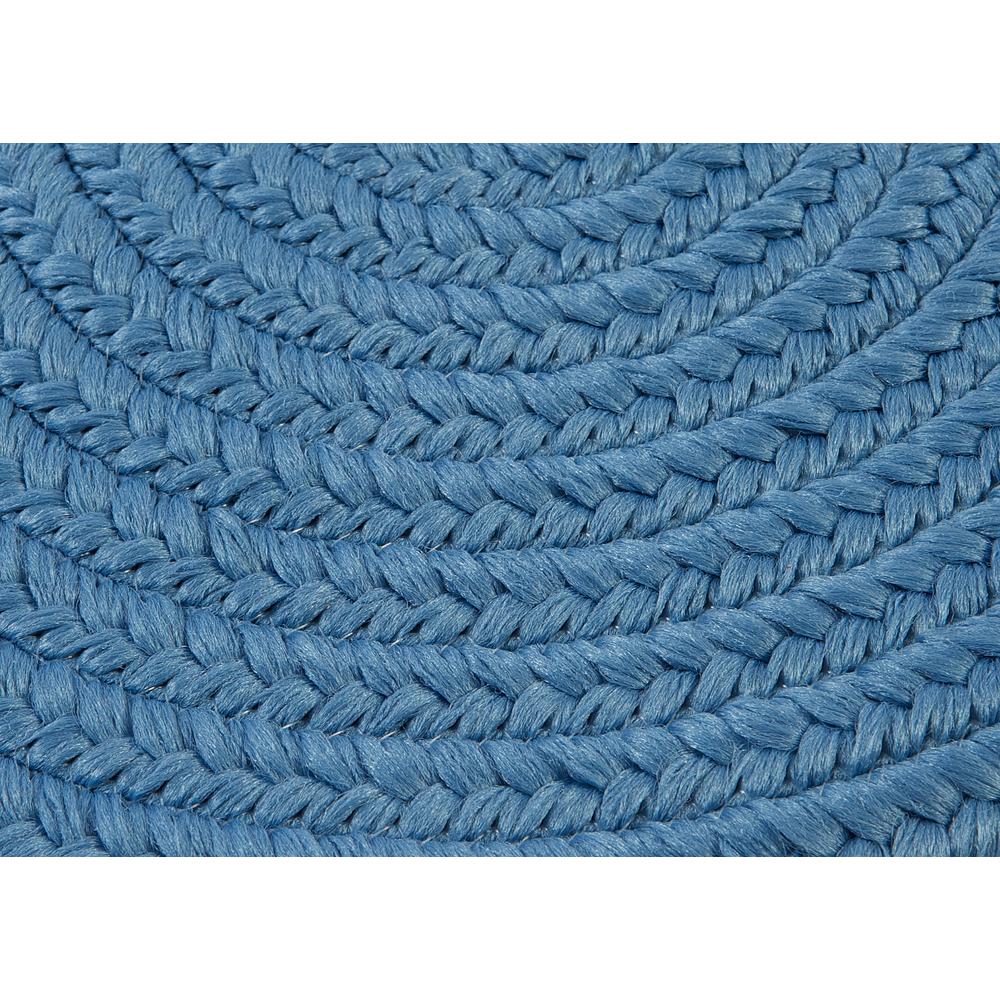 Reversible Flat-Braid (Oval) Runner - Oasis Blue 2'4"x15'