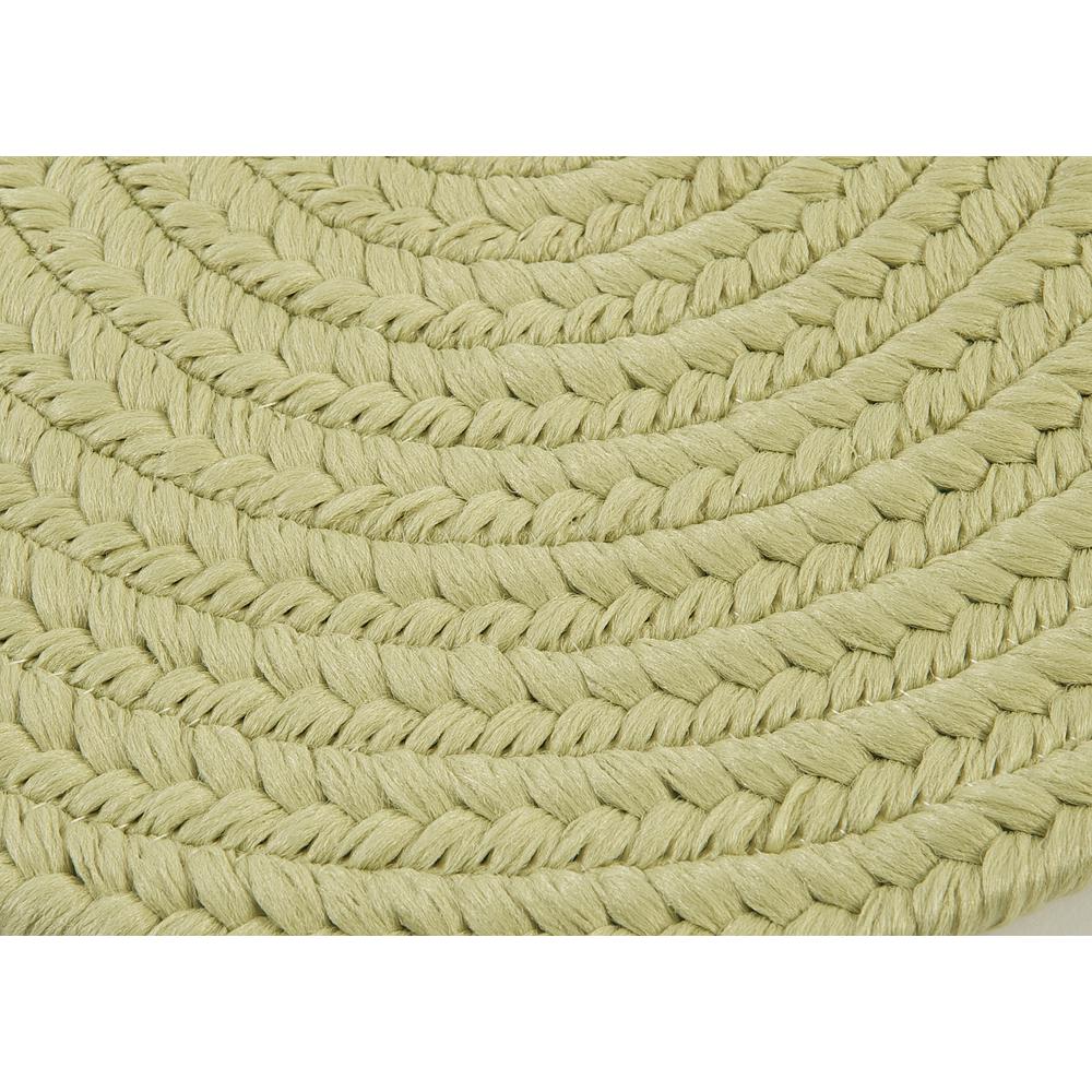 Reversible Flat-Braid (Oval) Runner - Sprout Green 2'4"x15'