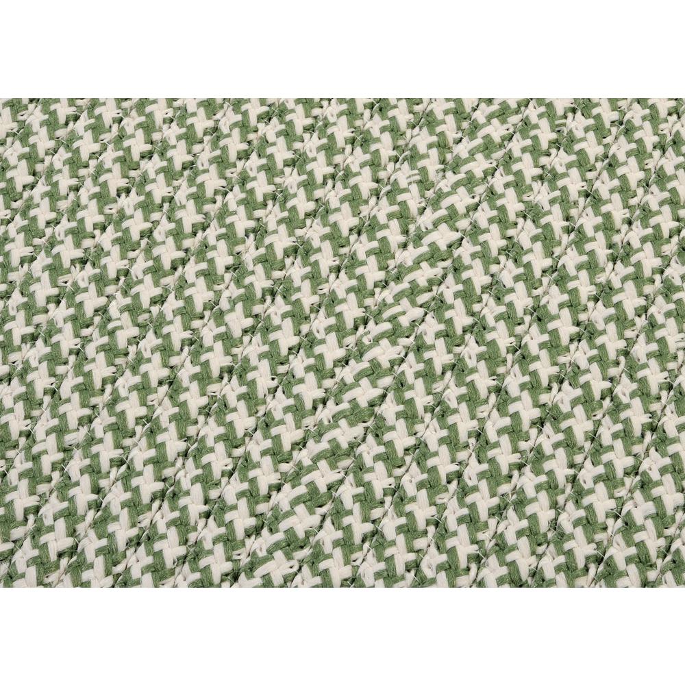 Herringbone Mudroom Runner Moss Green 2'6"x6'