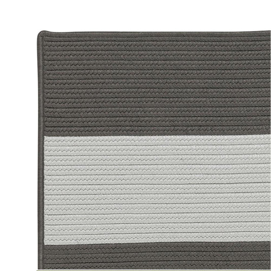 Newport Textured Stripe - Greys 5'x8'