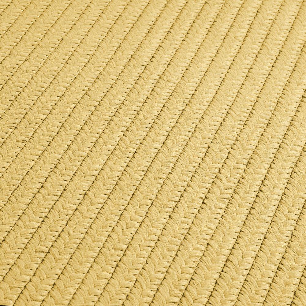 Reversible Flat-Braid (Rect) Runner - Yellow 2'4"x14'