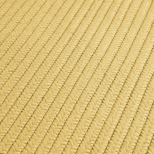 Reversible Flat-Braid (Rect) Runner - Yellow 2'4"x14'