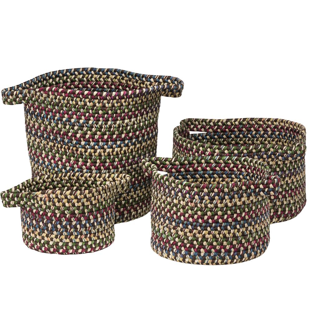 American Farmhouse Vintage 4-Piece Basket Set - Brown