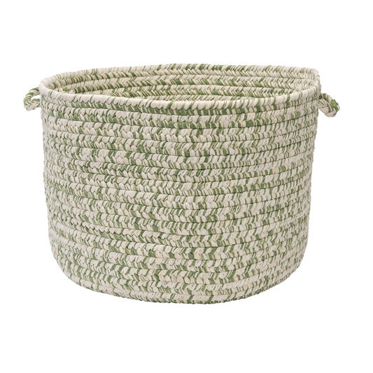 Catalina- Greenery 18"x12" Storage Basket