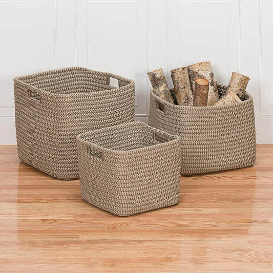 Carter Basket - Natural 15"x15"x16"