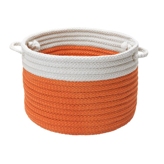 Dipped Indoor/Outdoor Basket - Orange 18"x12"