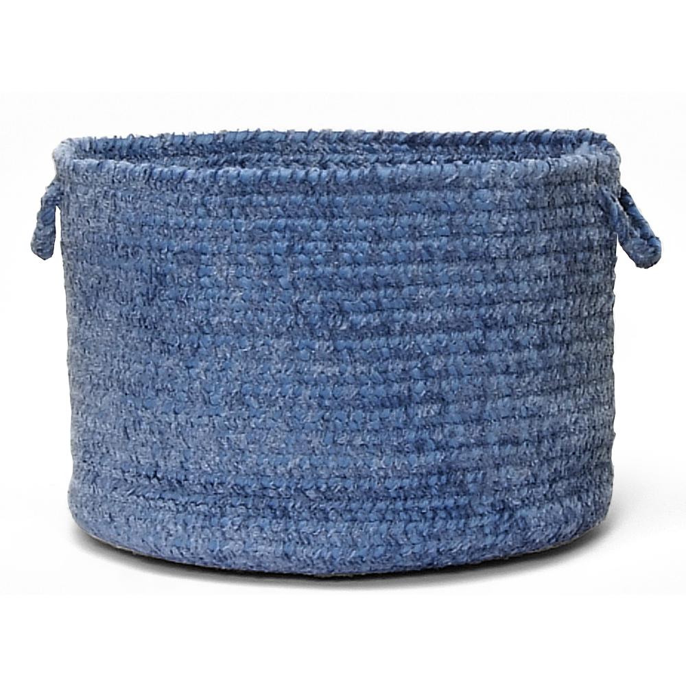 Spring Meadow - Petal Blue 18"x12" Utility Basket