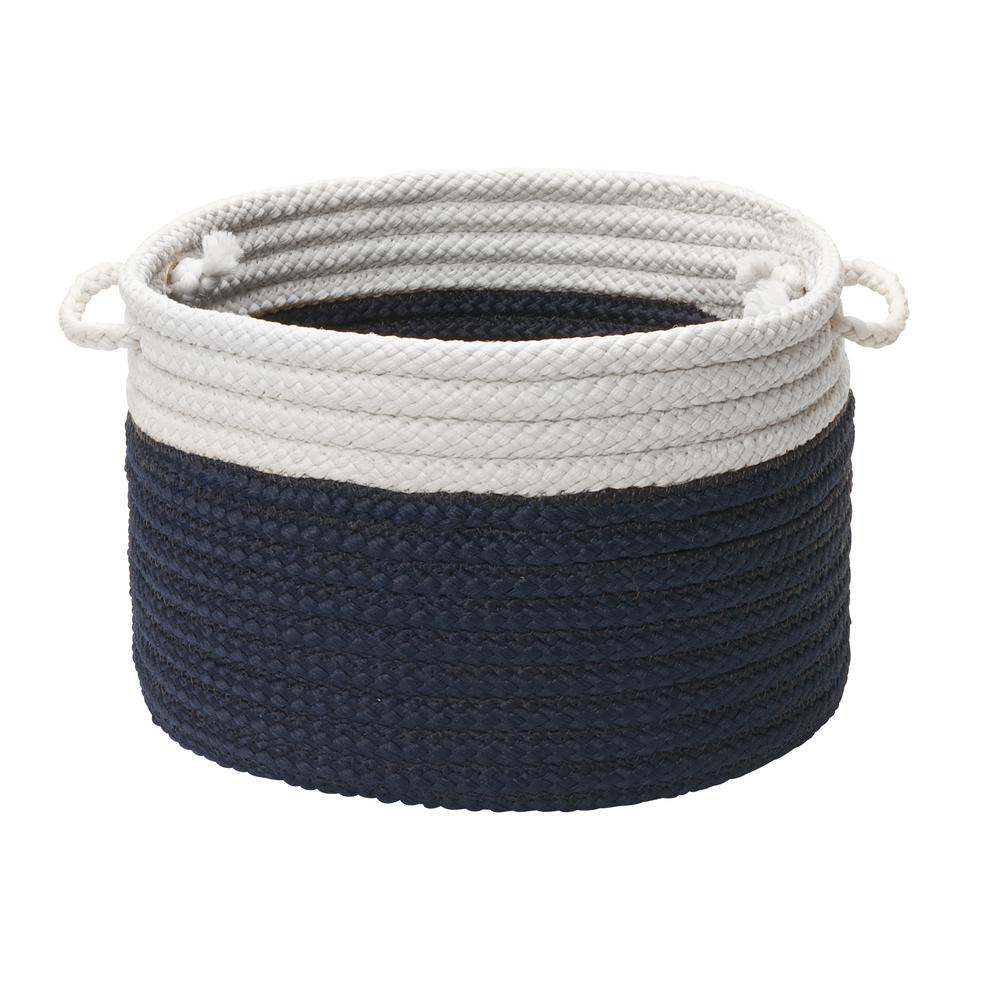 Dipped Indoor/Outdoor Basket - Navy 14"x10"