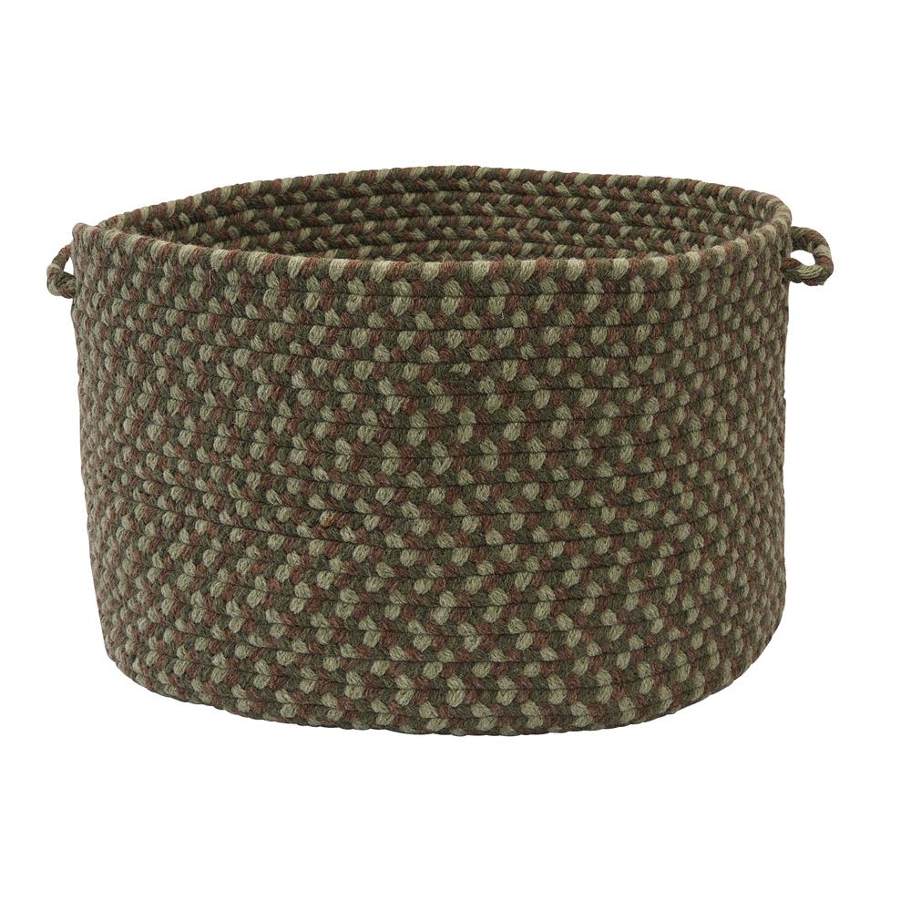 Boston Common - Moss Green 18"x12" Utility Basket