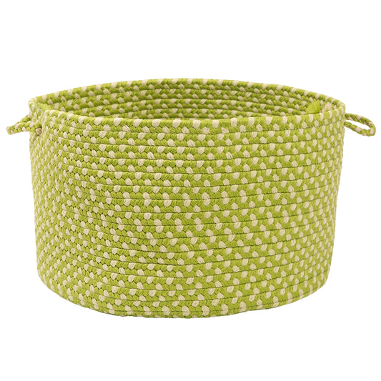 Montego- Lime Twist 14"x10" Utility Basket