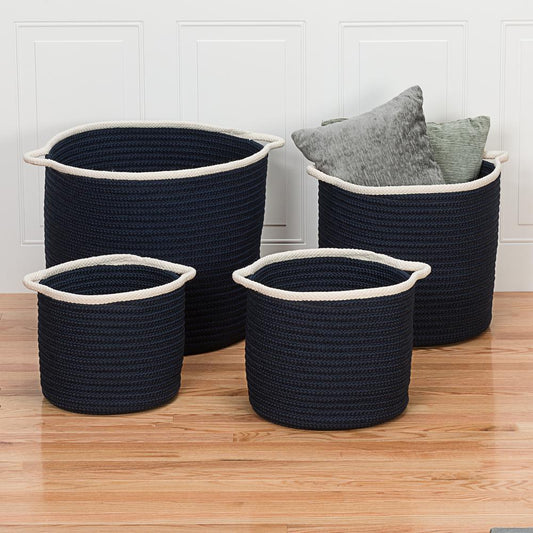 Sonoma Basket - Navy 20"x20"x18"