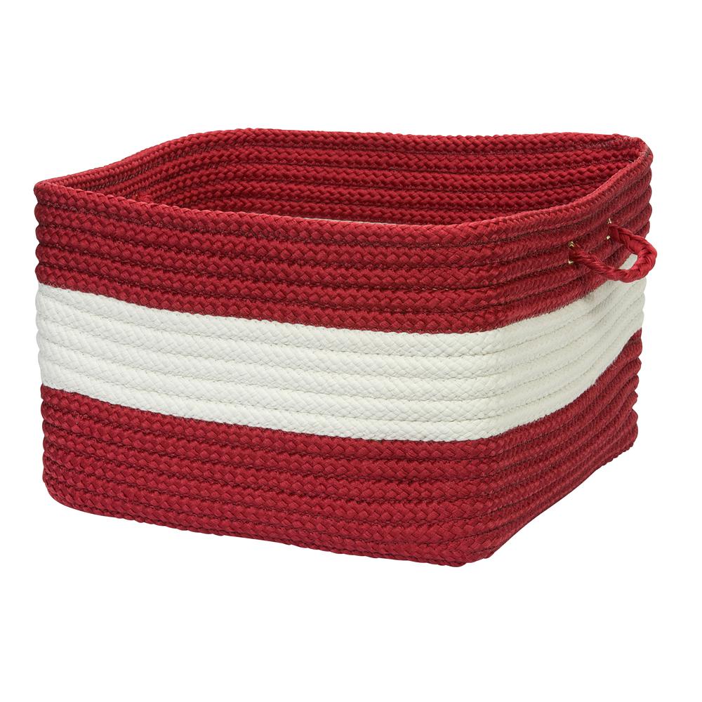 Rope Walk- Red 14"x10" Utility Basket