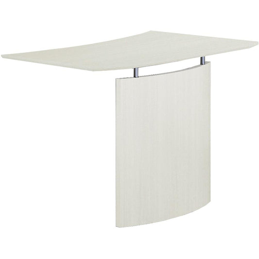 Safco Medina Textured Sea Salt Laminate Unit - 48" x 24"29.5" , 0" Table Top - Beveled Edge - Material: Medium Density Fiberboard (MDF), Laminate - Finish: Textured Sea Salt