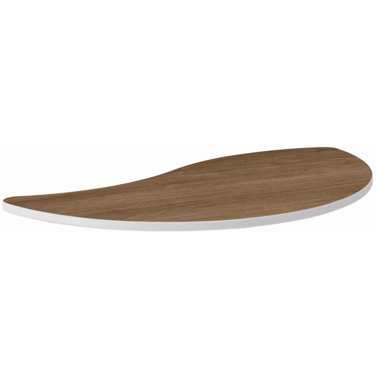 HON Build Series Wisp Shape Tabletop - For - Table TopWisp Top - 25" to 34" Adjustment x 54" Width x 30" Depth - Pinnacle