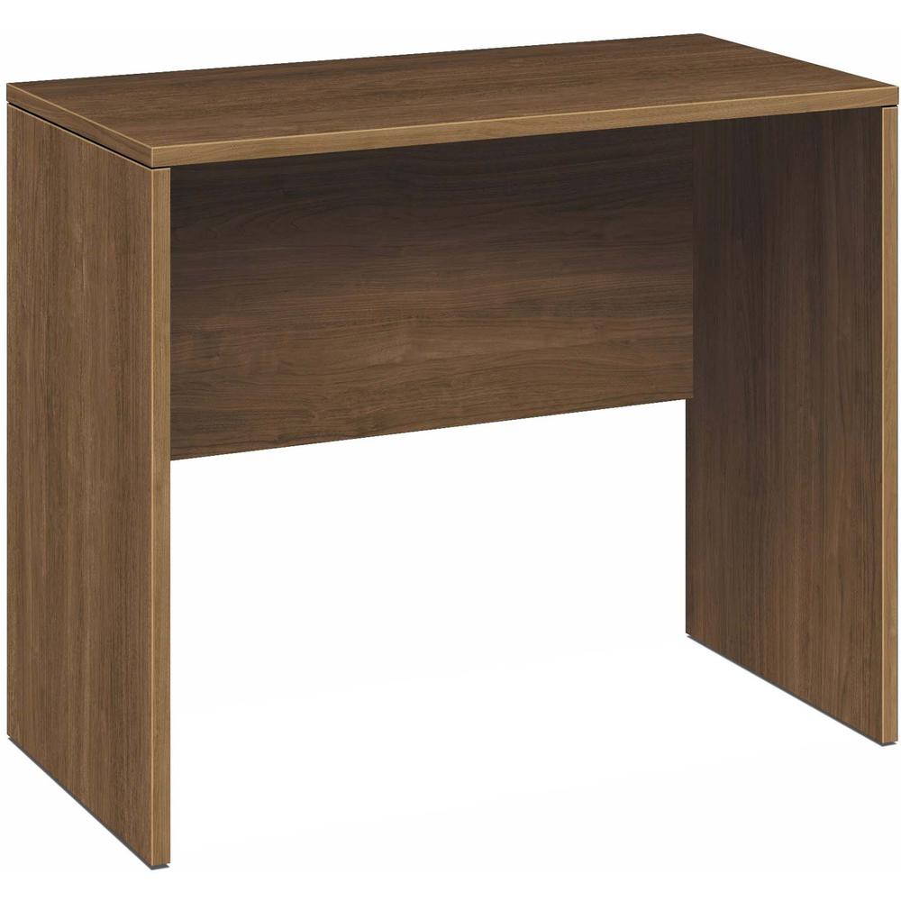 HON H105392 Desk Shell - 48" x 24"42" - Finish: Pinnacle, Laminate