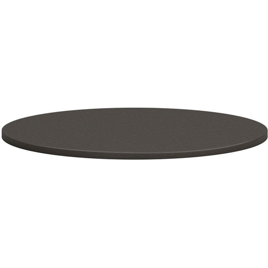 HON Mod HLPLTBL42RND Conference Table Top - 42" - Finish: Slate Teak