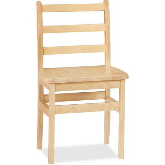 Jonti-Craft KYDZ Ladderback Chair - Maple - Solid Hardwood - 1 Each