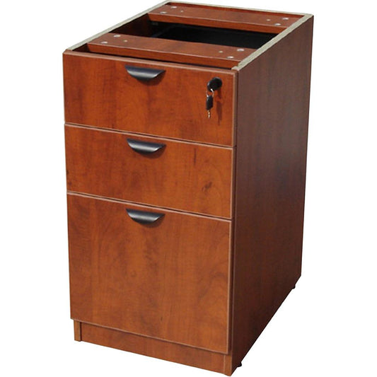 Boss Deluxe Pedestal - Full - 250 lb Weight Capacity x 16" Width x 22" Depth x 28.5" Height - Wood - Cherry