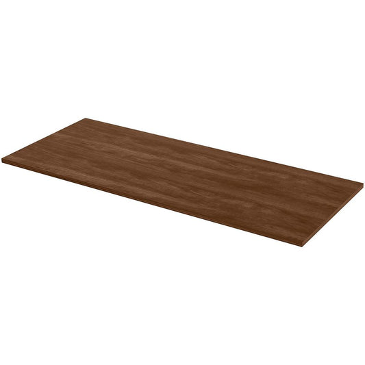 Lorell Utility Table Top - For - Table TopCherry Rectangle, Laminated Top - Adjustable Height x 72" Table Top Width x 30" Table Top Depth x 1" Table Top Thickness - Assembly Required - 1 Each