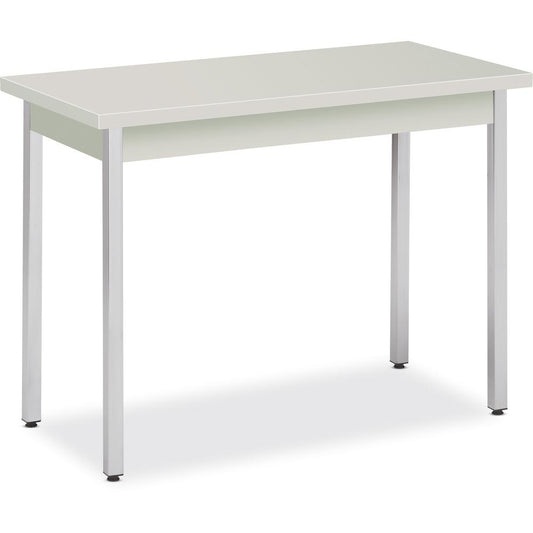 HON Utility Table, 40"W x 20"D - For - Table TopNatural Rectangle Top - Chrome Four Leg Base - 4 Legs x 40" Table Top Width x 20" Table Top Depth x 1.13" Table Top Thickness - 29" Height - Assembly Re