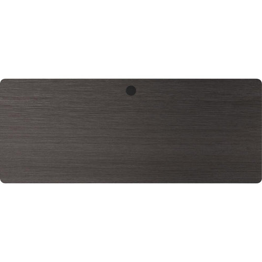 Lorell Fortress Educators Desk Laminate Worksurface - 60" x 24" x 1.2" - T-mold Edge - Finish: Charcoal Gray