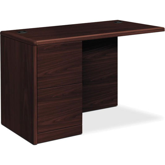 HON 10700 H107192L Return - 42" x 24" x 29.5" - 2 x File Drawer(s)Left Side - Finish: Mahogany